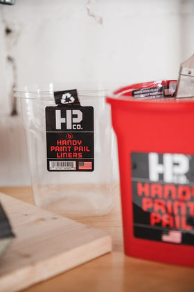 HP CO magnetic brush holder keeps the brush ready and off the workspace.