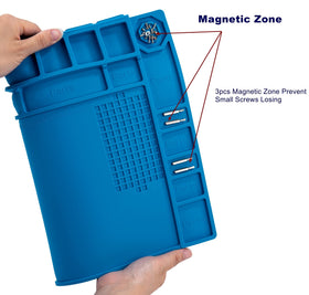 HPFIX non-slip odorless surface prevents slips during delicate repairs.