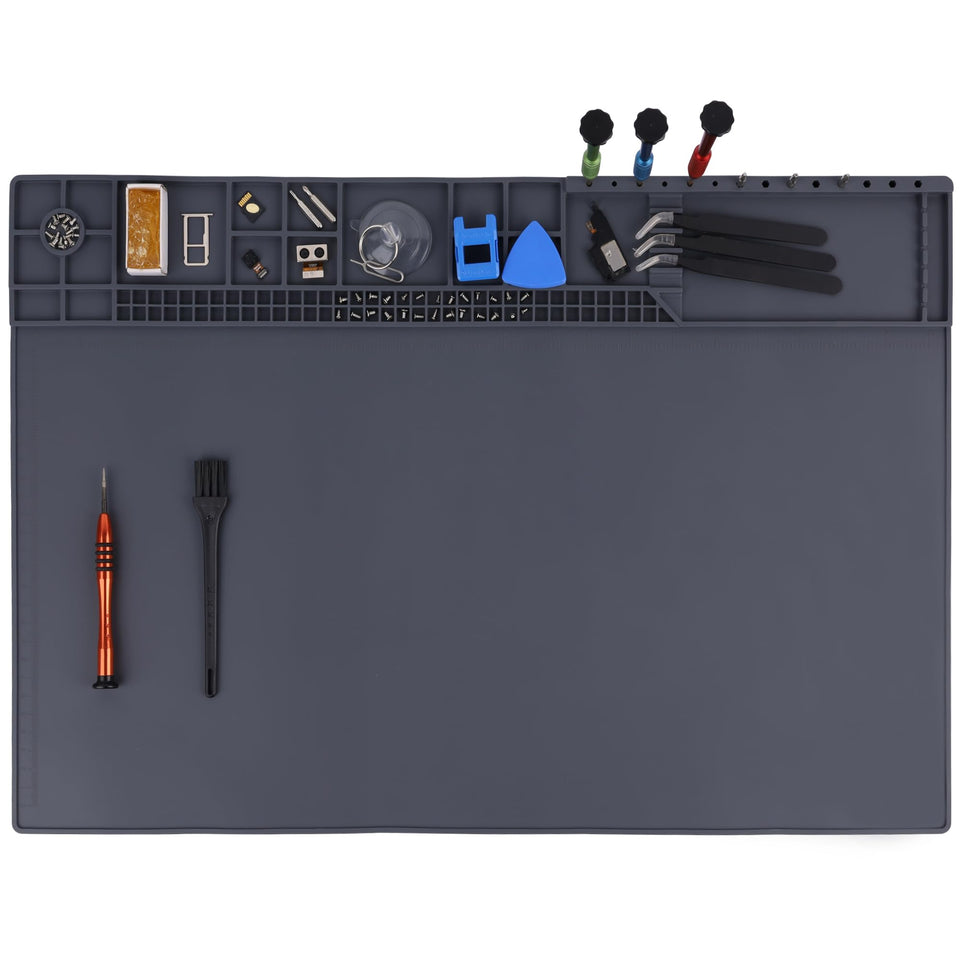 HPFIX premium heat resistant soldering mat full size workspace for electronics repair