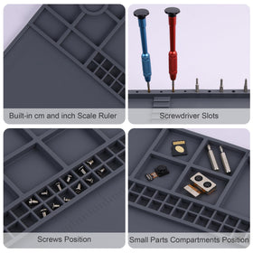HPFIX soldering mat shows heat resistance up to 932°F for heat-based tasks
