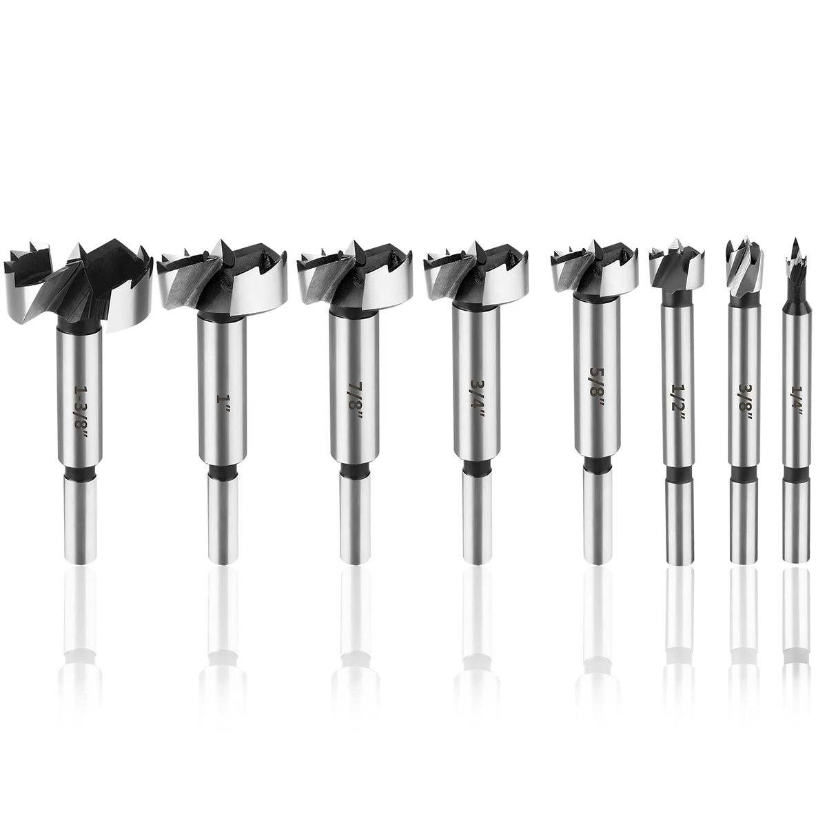HPHOPE Forstner bit set designed for soft and hard wood