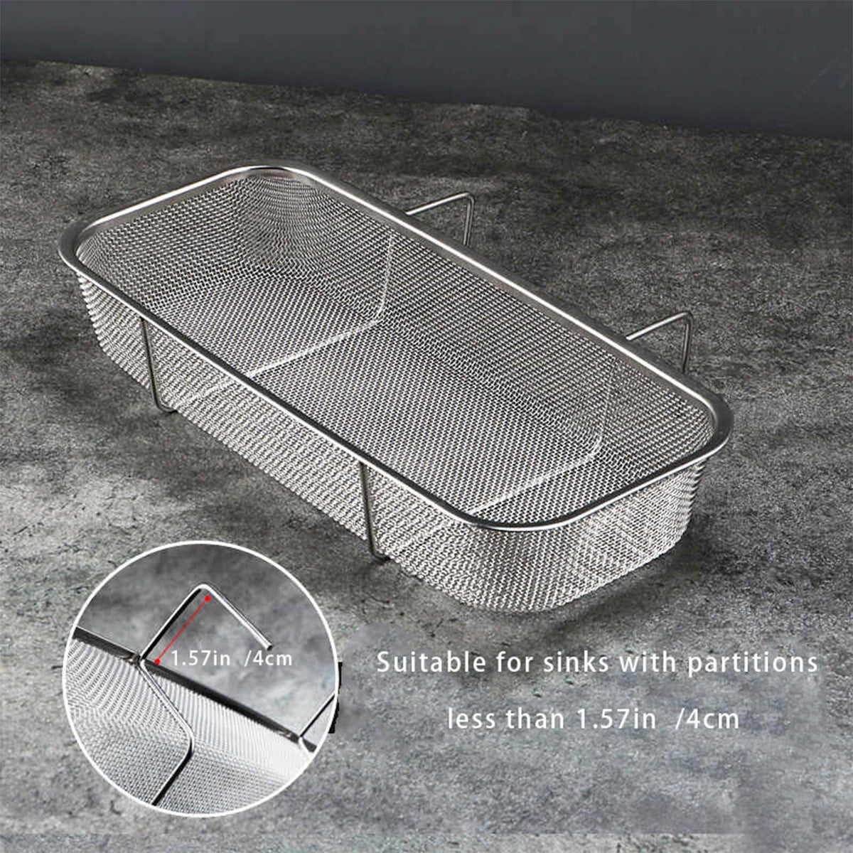 Hpngal easy snap in sink strainer installs quickly and stays securely in place