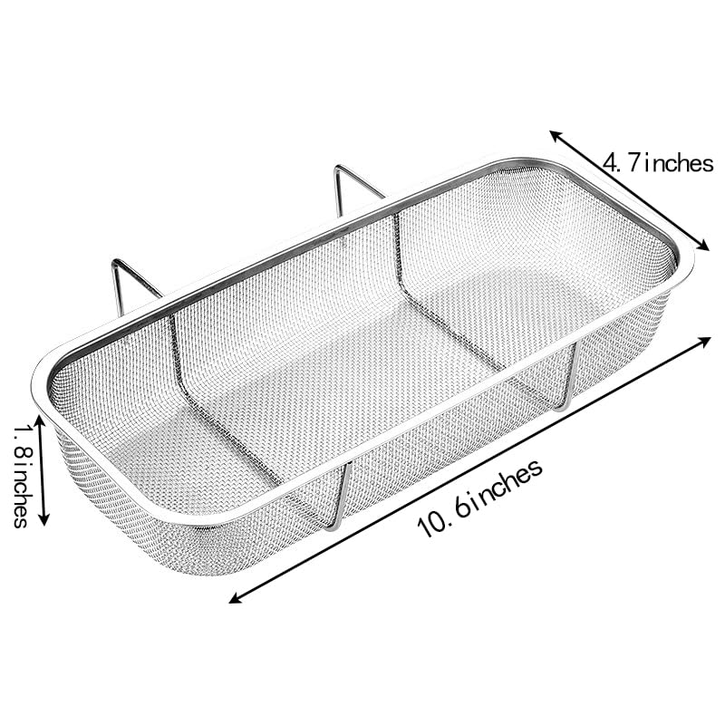 Hpngal food waste filter for sink catches scraps while rinsing produce