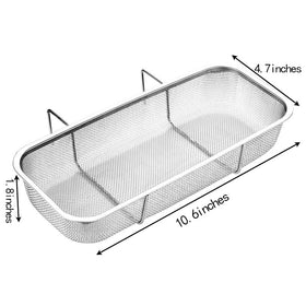 Hpngal food waste filter for sink catches scraps while rinsing produce
