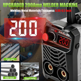 Compact 110V welder with carrying option for on-site tasks