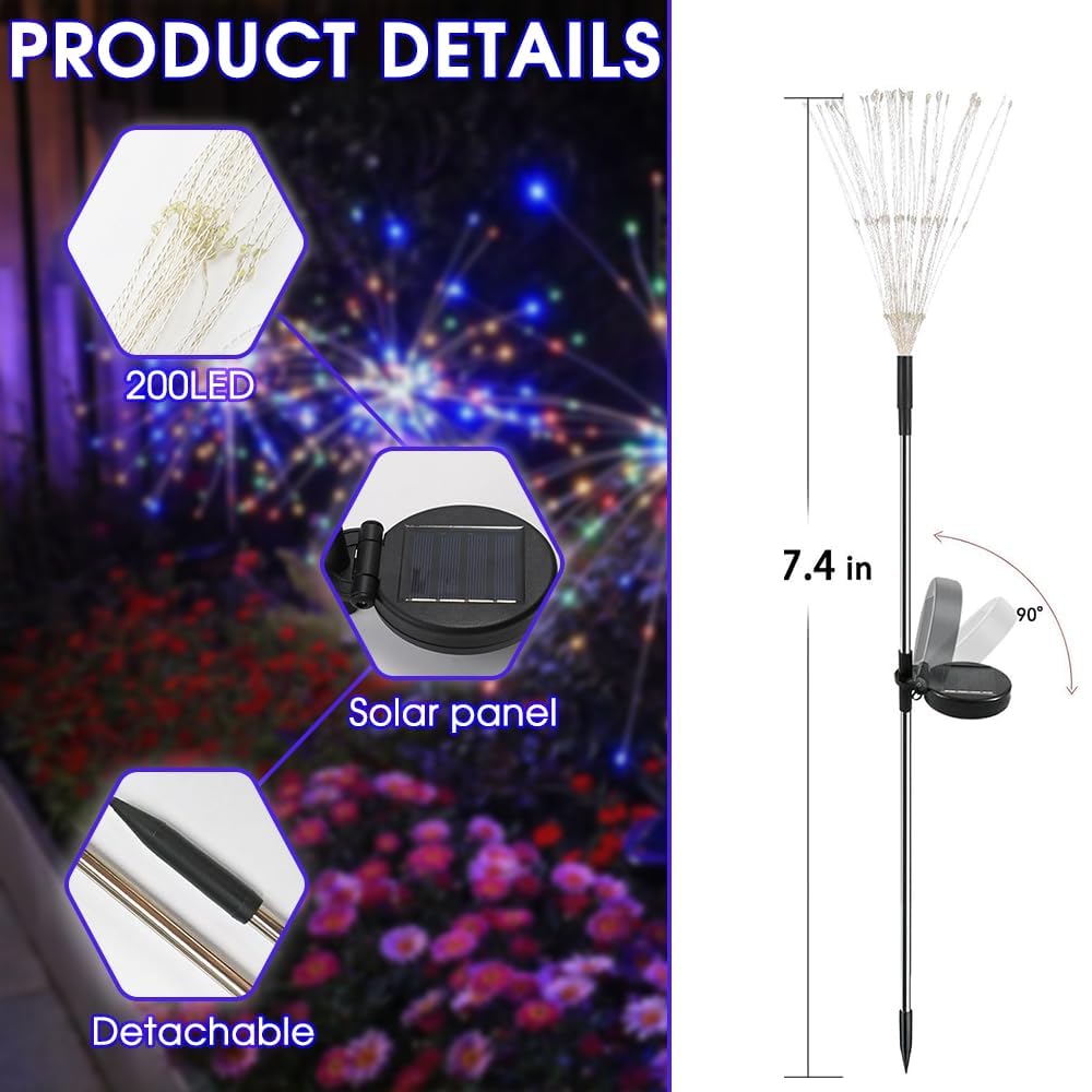 HPUFKOT floor plug design keeps outdoor decor securely in place
