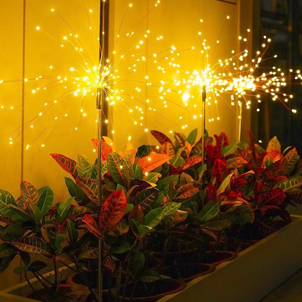 HPUFKOT night sky yard patio lighting for parties and celebrations