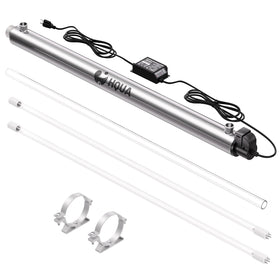 HQUA OWS-12 stainless steel chamber for durable UV purification in home use