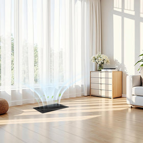 HQZHQZ floor vent cover dust-resistant coating indicates long-lasting finish.