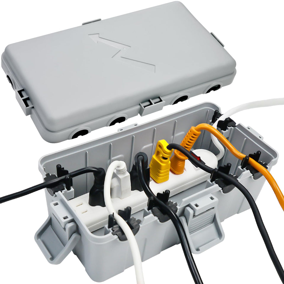 Hrensaw outdoor electrical box IP54 waterproof for durable outdoor power.