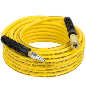 Hromee air hose 50 ft coil offers versatile use in shop and home