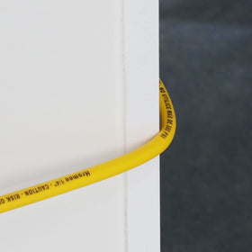 Hromee hybrid hose stays flexible across temperatures.