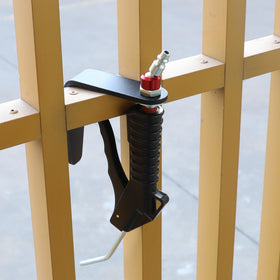 Hromee rafter hook setup featuring belt hook for quick access