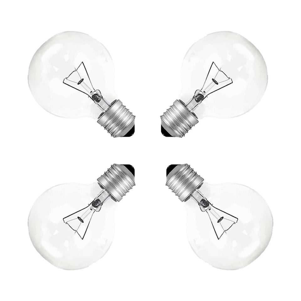 Hrsovii Globe Bulb for vanity lighting with flattering 4000K glow
