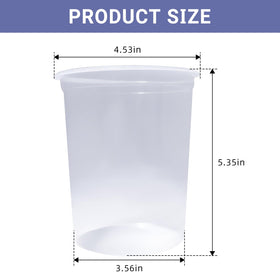 HSJAWA clear view bags help monitor paint levels during projects