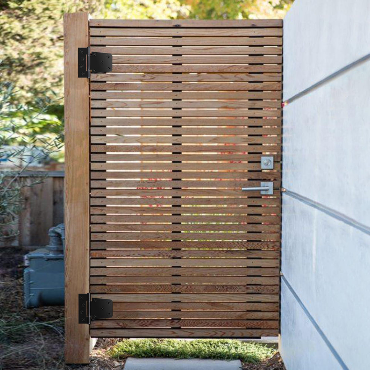HTHOOOOOME offset screw holes prevent wood splitting during install.