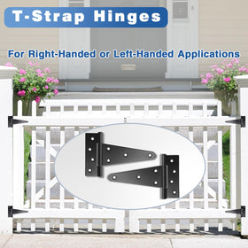 HTHOOOOOME rustproof outdoor hardware ideal for wooden fences