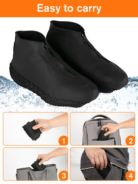 HTHOY&GOWY non-slip grooved soles for better grip on wet surfaces