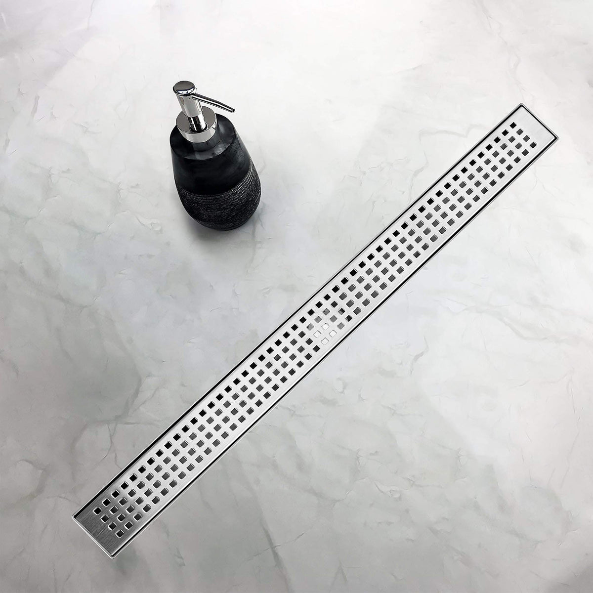 HTOH 24inch drain, compatible with universal base systems.