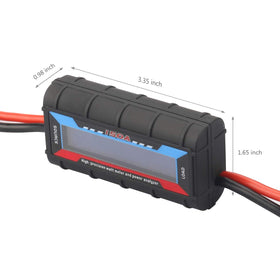 HTRC 150A energy measurement shows amp-hours and watt-hours for planning runtime