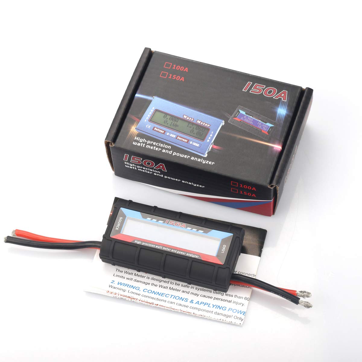 HTRC 150A power analyzer safety guidance for safe operation in high-current setups