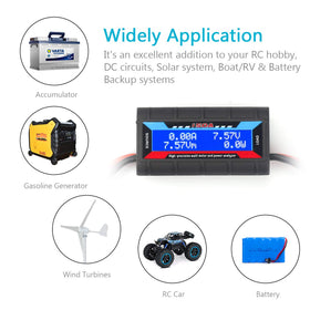HTRC 150A watt measurement helps track power usage and efficiency