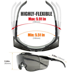 HTS HUNTERSKY 3906 ANSI Z87.1+ certified eye protection.
