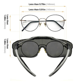 HTS HUNTERSKY 3906 anti-fog coating maintains clear visibility