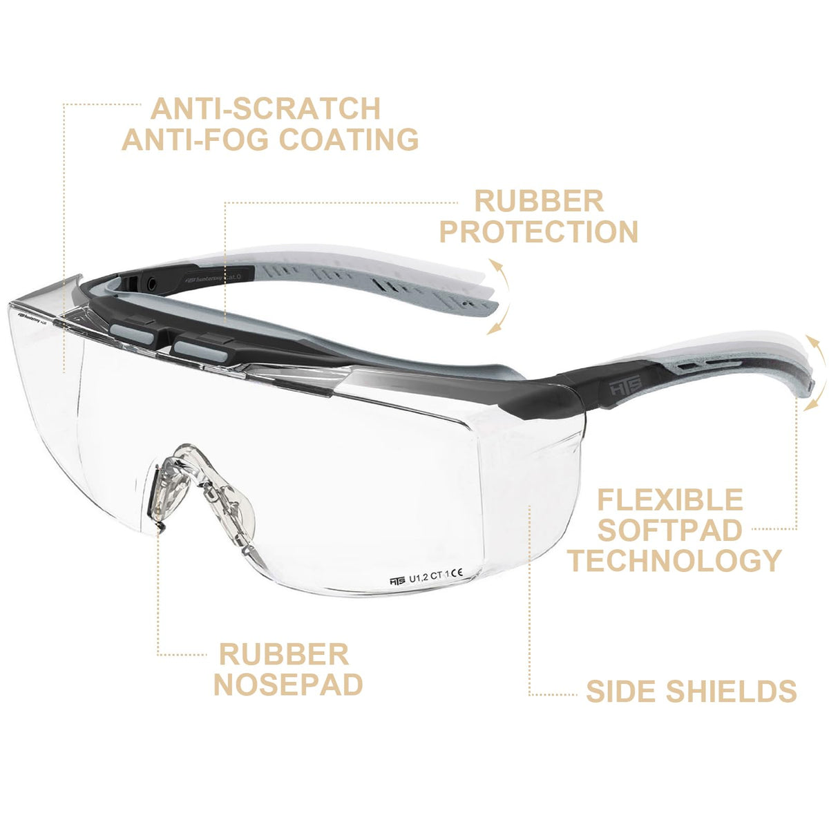 HTS HUNTERSKY 3906 UV400 protection blocks 100% UV rays