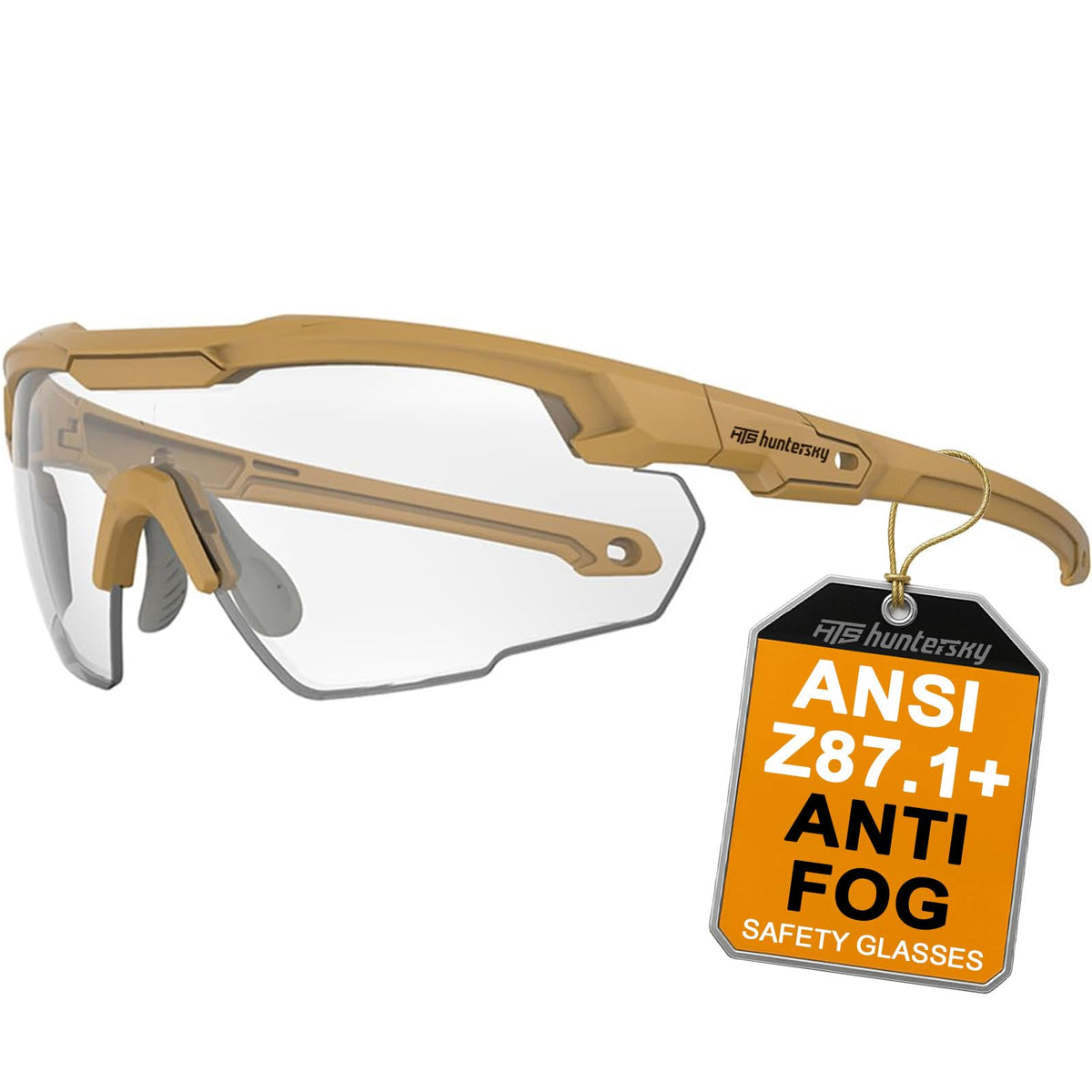HTS HUNTERSKY S57 front view glasses for reliable range protection.