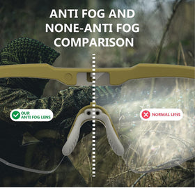 HTS HUNTERSKY S57 lightweight frame enables all-day wear with mobility.