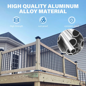 HTWAVE easy install with connectors for secure rail connections