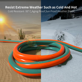HUANCHAIN flexible extension cord remains pliable during long setups.