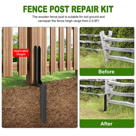 Powder-coated HuaSheWJ repair kit resists rust in outdoor settings.