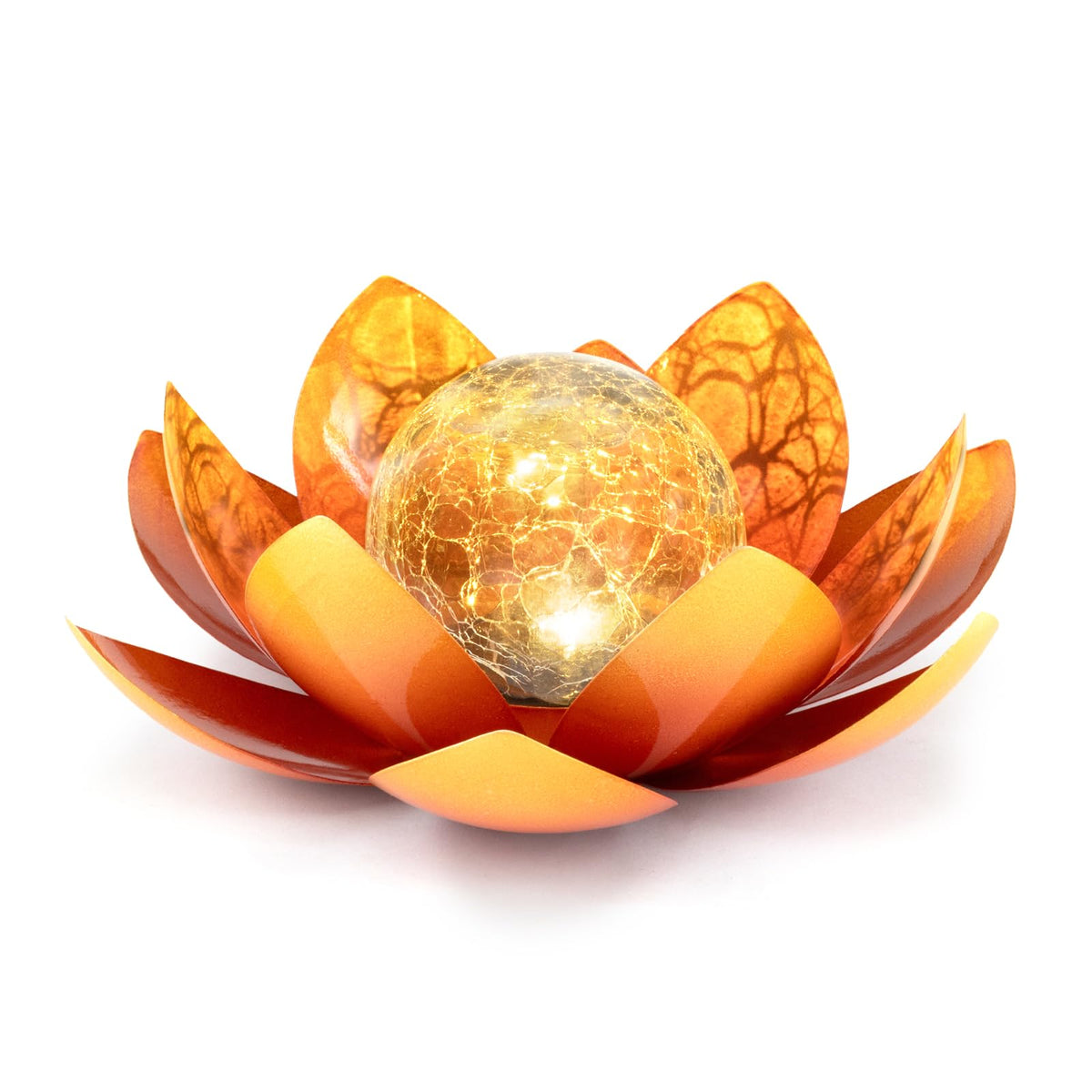 Huaxu lotus globe lights up yards with gentle energy.