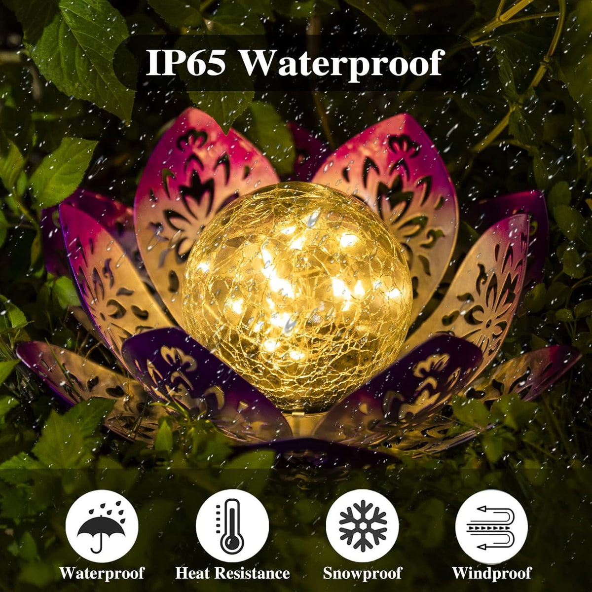 Huaxu garden pathway solar light waterproof for safe night walking
