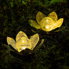 Huaxu tabletop lotus light providing subtle decorative illumination