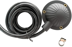 Huazu air foot pedal showing general applicability for various drain cleaners, enabling hands-free control.