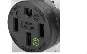 Hubbell HBL9450A industrial-grade connection for demanding environments.