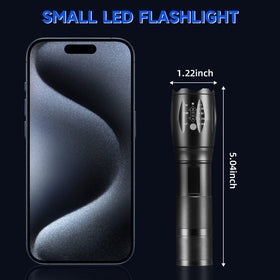 Huccbs durable flashlight ideal for home repairs, camping, and emergency kits.