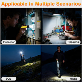 Huccbs pocket-size flashlight fits easily in pockets and bags.