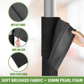 Hudson Comfort wrap demonstrating easy secure fit with hook and loop closure.