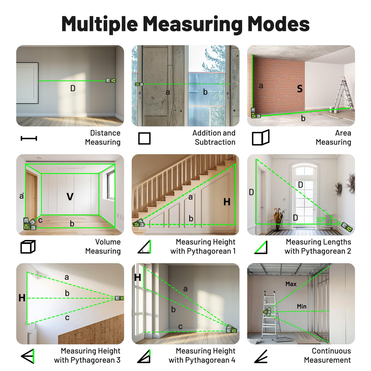 Huepar tripod mount enables stable hands-free use