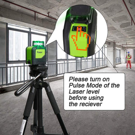 Huepar LR-6RG side readouts for easy level checks from multiple angles