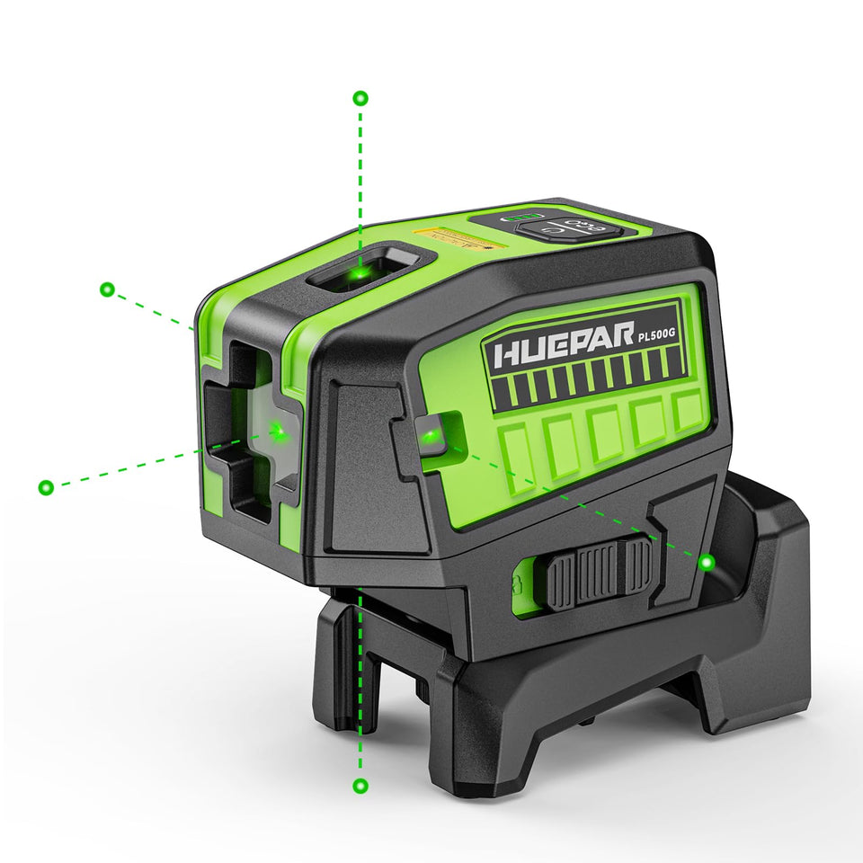 Huepar PL500G box and carrying case for secure storage and portability