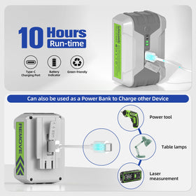 Huepar Pro 360 vertical laser lines illuminate walls and ceilings for quick alignment.