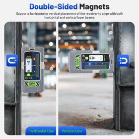 Huepar Pro LR300 IP65 rating protects against dust and water.