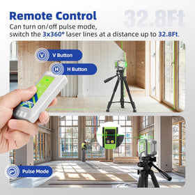 Huepar Pro magnetic bracket attaches securely to metal surfaces for fast positioning.