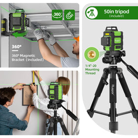 Huepar pulse mode extends range for outdoor projects with receiver