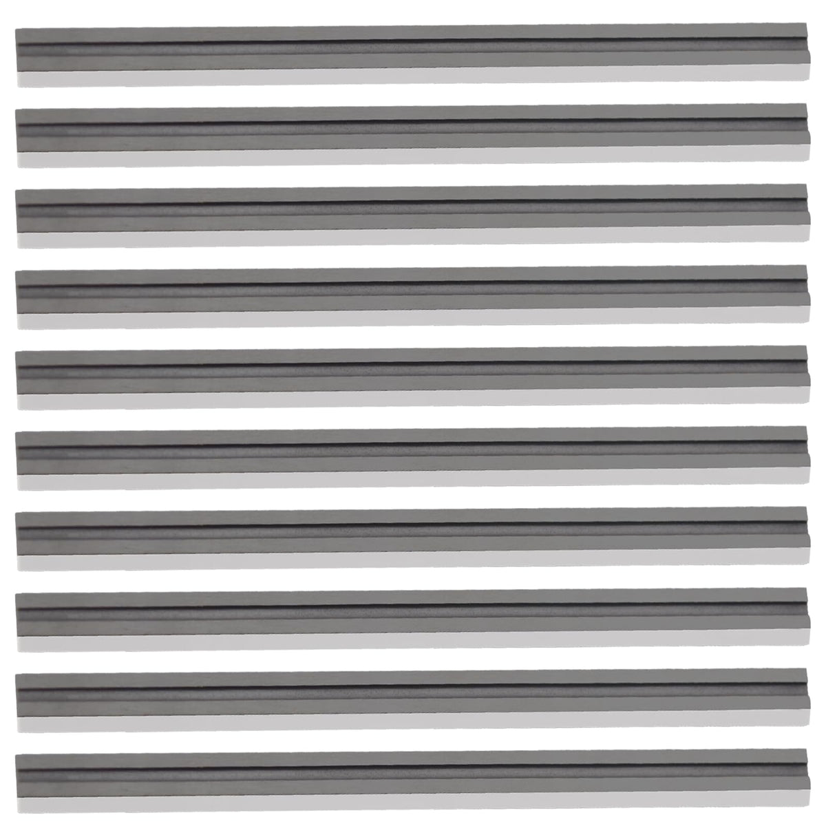 HUGEARM 3-1/4 inch planer blades in packaging, 10 pieces included for versatile projects.